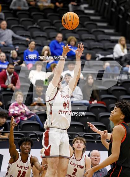 Thumbnail 3 in Layton Christian Academy vs. Murray (UHSAA 4A Quarterfinals) photogallery.