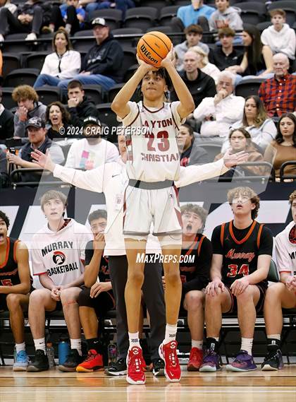 Thumbnail 2 in Layton Christian Academy vs. Murray (UHSAA 4A Quarterfinals) photogallery.