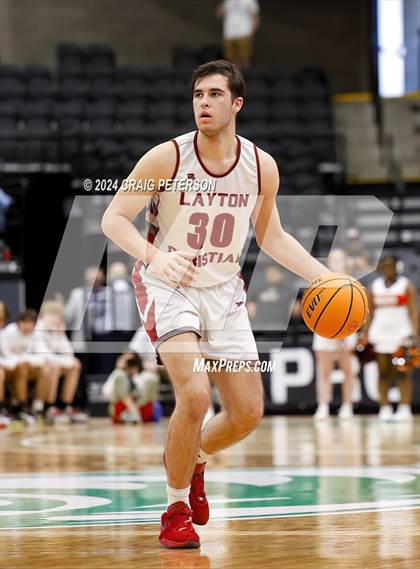 Thumbnail 3 in Layton Christian Academy vs. Murray (UHSAA 4A Quarterfinals) photogallery.