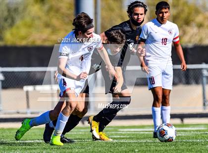 Thumbnail 2 in Salpointe Catholic vs. Walden Grove (AIA 4A Final) photogallery.