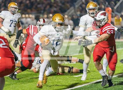 Thumbnail 2 in Cathedral vs new Palestine (IHSAA 5A Regional Playoff) photogallery.