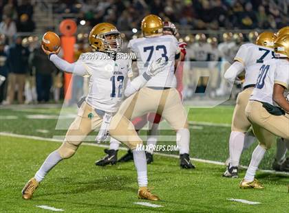 Thumbnail 1 in Cathedral vs new Palestine (IHSAA 5A Regional Playoff) photogallery.