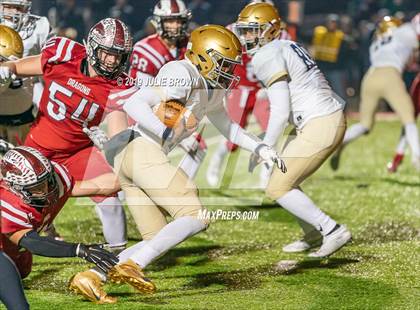 Thumbnail 3 in Cathedral vs new Palestine (IHSAA 5A Regional Playoff) photogallery.