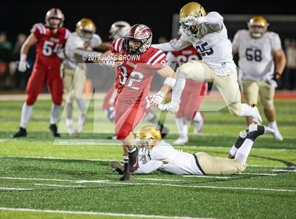 Thumbnail 3 in Cathedral vs new Palestine (IHSAA 5A Regional Playoff) photogallery.