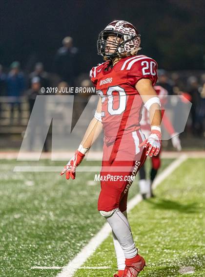 Thumbnail 3 in Cathedral vs new Palestine (IHSAA 5A Regional Playoff) photogallery.