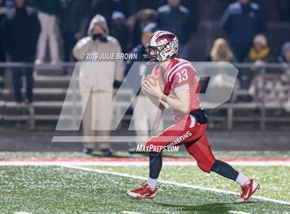 Thumbnail 2 in Cathedral vs new Palestine (IHSAA 5A Regional Playoff) photogallery.