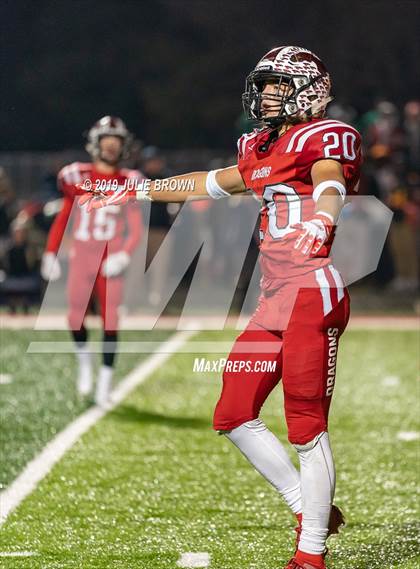 Thumbnail 1 in Cathedral vs new Palestine (IHSAA 5A Regional Playoff) photogallery.