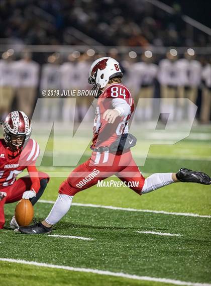 Thumbnail 2 in Cathedral vs new Palestine (IHSAA 5A Regional Playoff) photogallery.