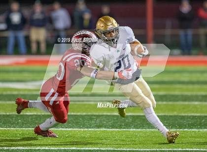 Thumbnail 1 in Cathedral vs new Palestine (IHSAA 5A Regional Playoff) photogallery.