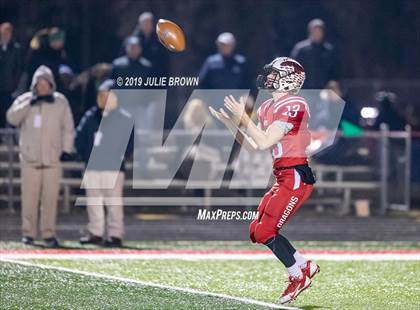 Thumbnail 1 in Cathedral vs new Palestine (IHSAA 5A Regional Playoff) photogallery.