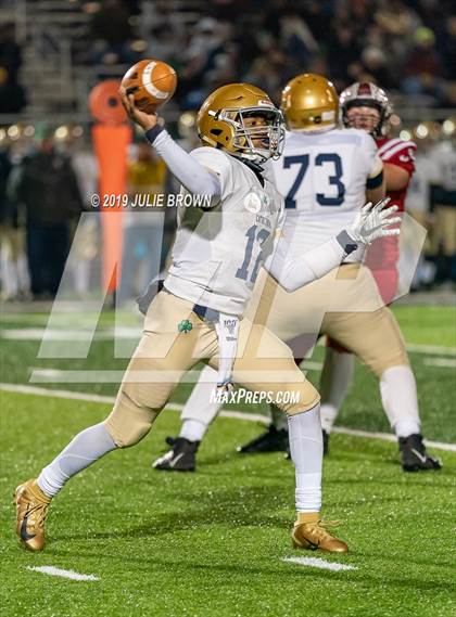 Thumbnail 2 in Cathedral vs new Palestine (IHSAA 5A Regional Playoff) photogallery.