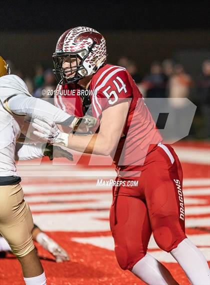 Thumbnail 3 in Cathedral vs new Palestine (IHSAA 5A Regional Playoff) photogallery.