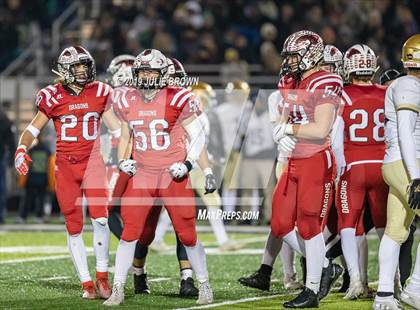 Thumbnail 1 in Cathedral vs new Palestine (IHSAA 5A Regional Playoff) photogallery.