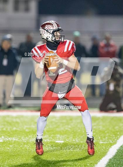Thumbnail 1 in Cathedral vs new Palestine (IHSAA 5A Regional Playoff) photogallery.