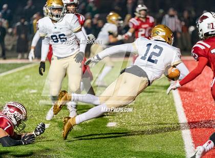 Thumbnail 2 in Cathedral vs new Palestine (IHSAA 5A Regional Playoff) photogallery.