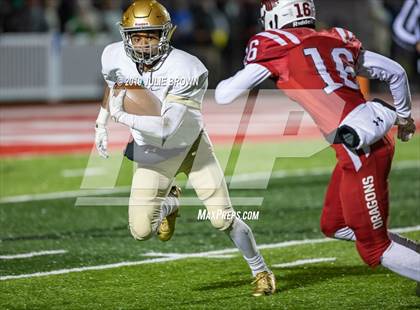 Thumbnail 3 in Cathedral vs new Palestine (IHSAA 5A Regional Playoff) photogallery.