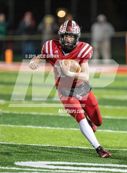 Thumbnail 3 in Cathedral vs new Palestine (IHSAA 5A Regional Playoff) photogallery.