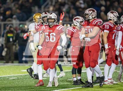 Thumbnail 3 in Cathedral vs new Palestine (IHSAA 5A Regional Playoff) photogallery.