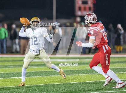 Thumbnail 1 in Cathedral vs new Palestine (IHSAA 5A Regional Playoff) photogallery.