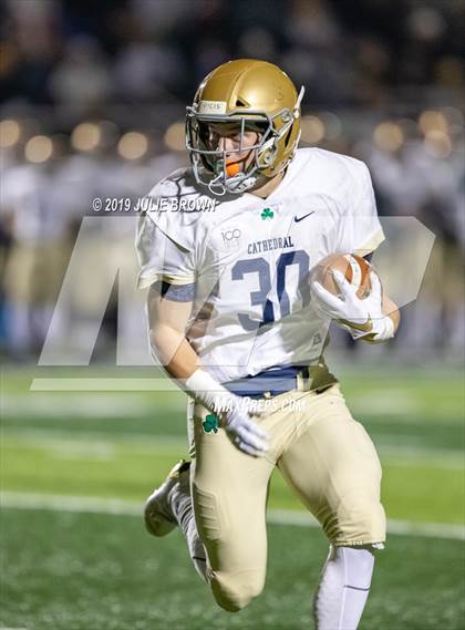 Thumbnail 3 in Cathedral vs new Palestine (IHSAA 5A Regional Playoff) photogallery.