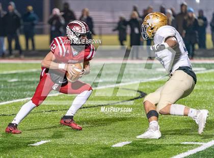 Thumbnail 3 in Cathedral vs new Palestine (IHSAA 5A Regional Playoff) photogallery.