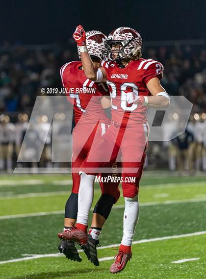 Thumbnail 3 in Cathedral vs new Palestine (IHSAA 5A Regional Playoff) photogallery.