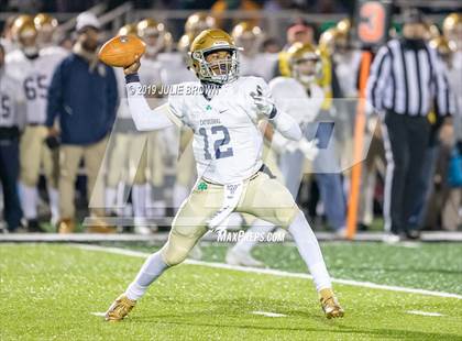 Thumbnail 2 in Cathedral vs new Palestine (IHSAA 5A Regional Playoff) photogallery.