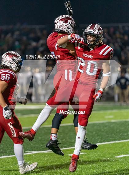 Thumbnail 3 in Cathedral vs new Palestine (IHSAA 5A Regional Playoff) photogallery.