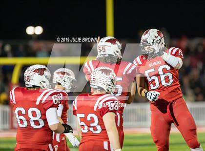 Thumbnail 1 in Cathedral vs new Palestine (IHSAA 5A Regional Playoff) photogallery.