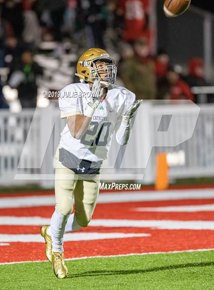 Thumbnail 3 in Cathedral vs new Palestine (IHSAA 5A Regional Playoff) photogallery.