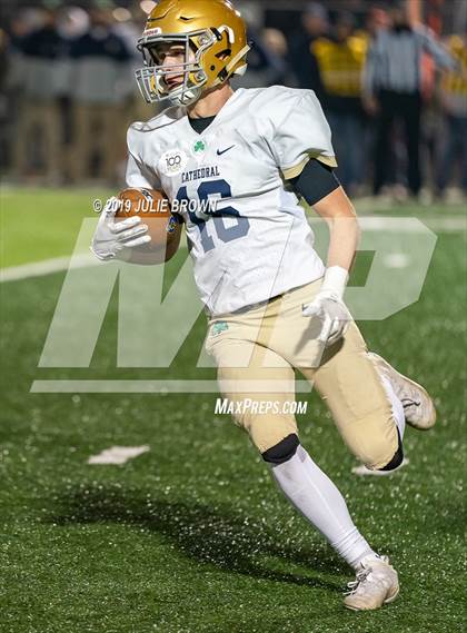 Thumbnail 3 in Cathedral vs new Palestine (IHSAA 5A Regional Playoff) photogallery.