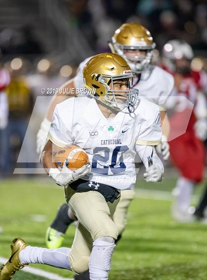Thumbnail 1 in Cathedral vs new Palestine (IHSAA 5A Regional Playoff) photogallery.