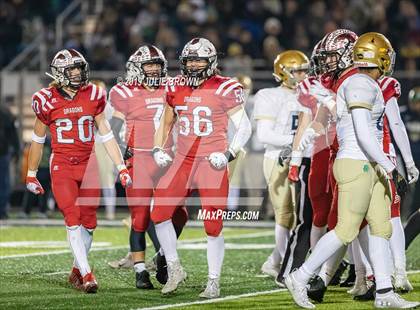 Thumbnail 3 in Cathedral vs new Palestine (IHSAA 5A Regional Playoff) photogallery.