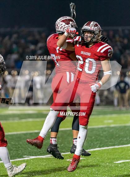 Thumbnail 2 in Cathedral vs new Palestine (IHSAA 5A Regional Playoff) photogallery.