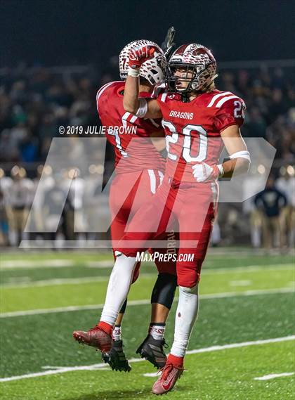 Thumbnail 1 in Cathedral vs new Palestine (IHSAA 5A Regional Playoff) photogallery.