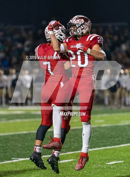 Thumbnail 2 in Cathedral vs new Palestine (IHSAA 5A Regional Playoff) photogallery.