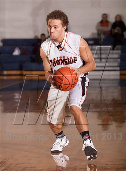 Thumbnail 3 in Middle Township vs. Camden Catholic (Olympic-Cape Challenge) photogallery.