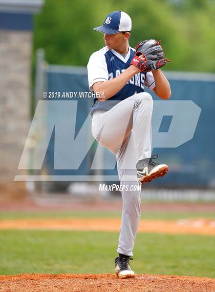 Thumbnail 2 in Bradley Central vs Greater Gwinnett Christian  photogallery.
