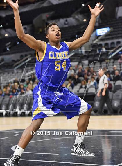 Thumbnail 1 in Central Catholic vs Clemens (AT&T Center) photogallery.