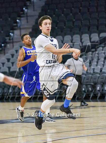 Thumbnail 1 in Central Catholic vs Clemens (AT&T Center) photogallery.