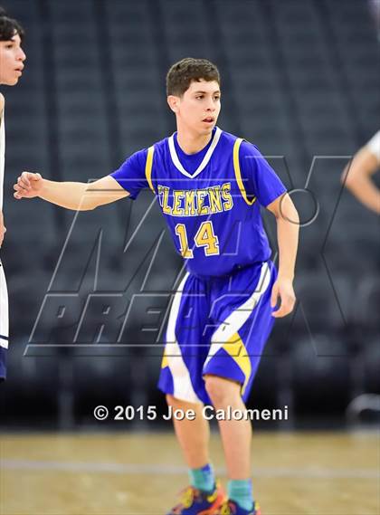 Thumbnail 1 in Central Catholic vs Clemens (AT&T Center) photogallery.