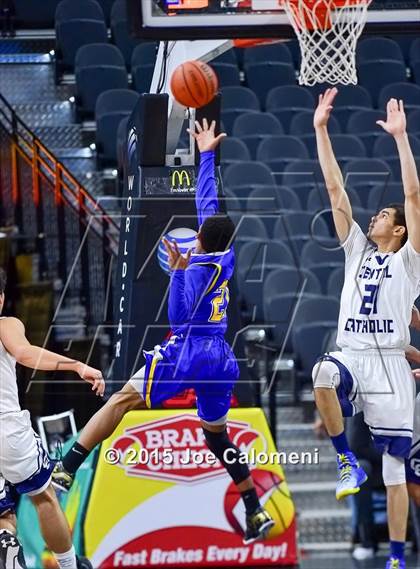 Thumbnail 1 in Central Catholic vs Clemens (AT&T Center) photogallery.