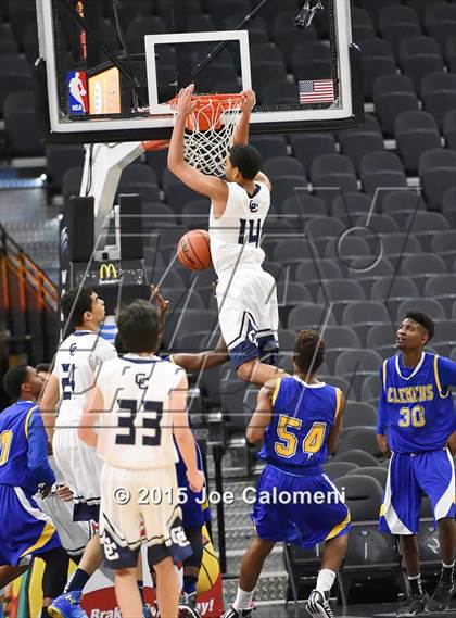 Thumbnail 2 in Central Catholic vs Clemens (AT&T Center) photogallery.