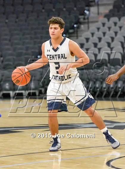 Thumbnail 2 in Central Catholic vs Clemens (AT&T Center) photogallery.