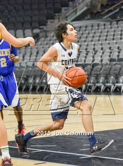Thumbnail 1 in Central Catholic vs Clemens (AT&T Center) photogallery.