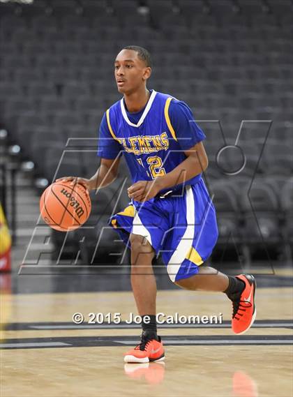 Thumbnail 2 in Central Catholic vs Clemens (AT&T Center) photogallery.