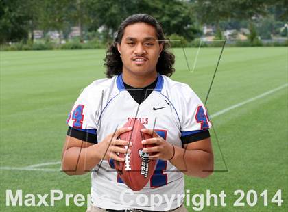 Thumbnail 2 in Kent-Meridian (USA Football/MaxPreps Media Day Event) photogallery.