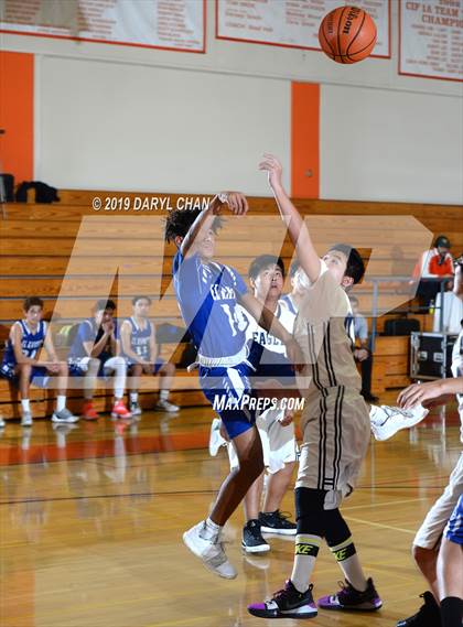 Thumbnail 3 in El Rancho vs. Gabrielino (Poly Tournament) photogallery.