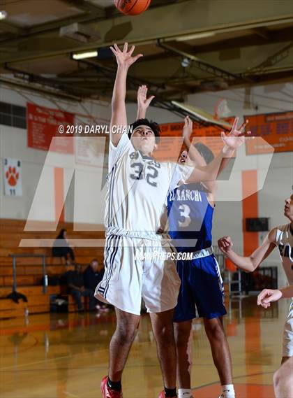 Thumbnail 2 in El Rancho vs. Gabrielino (Poly Tournament) photogallery.