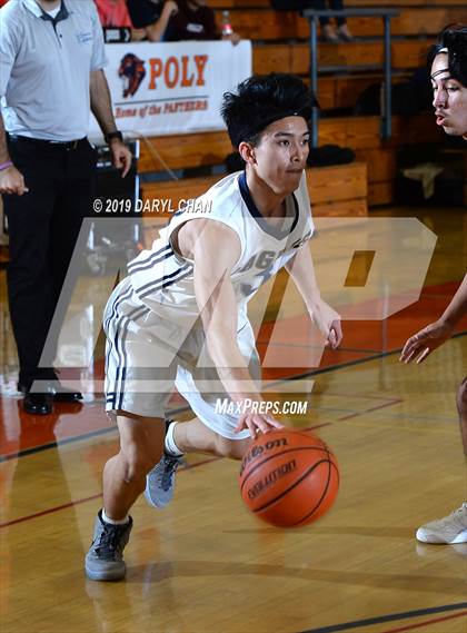 Thumbnail 2 in El Rancho vs. Gabrielino (Poly Tournament) photogallery.